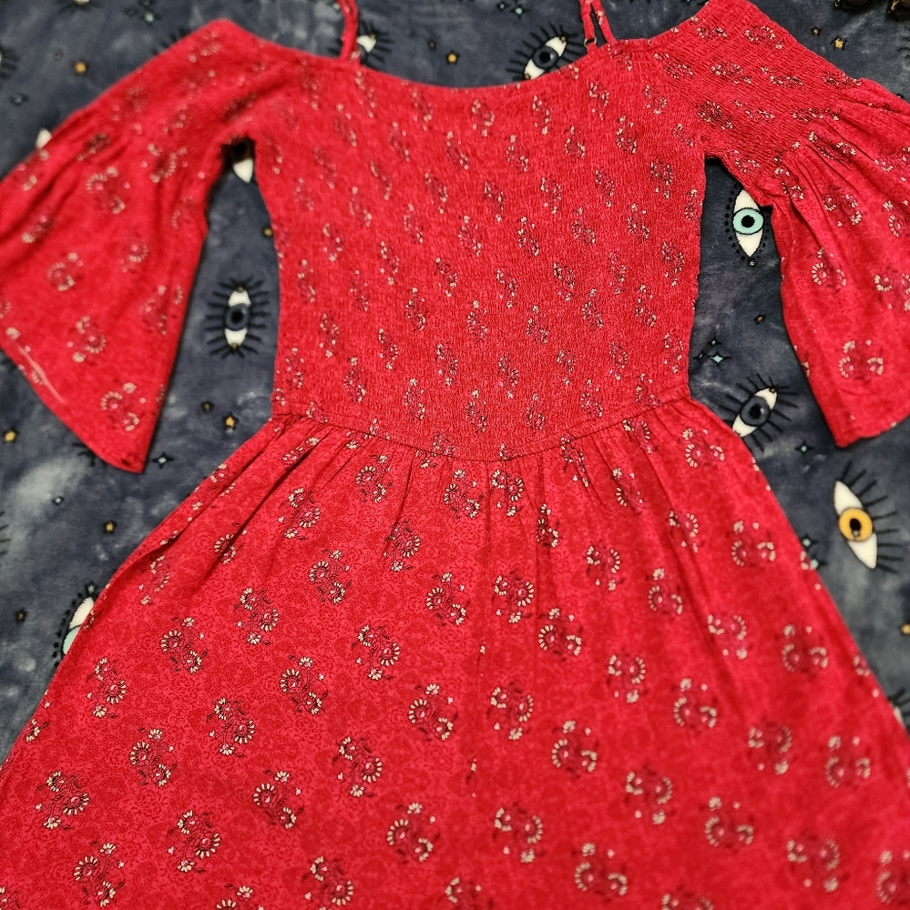 Hollister Smocked Off Shoulder Romper